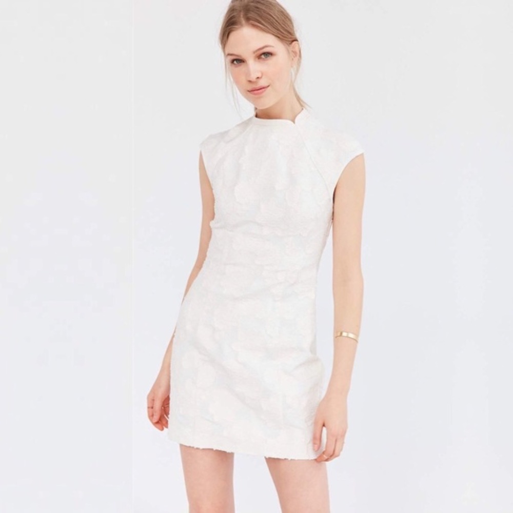 Urban Outfitters Silence & Noise Origami Jacquard Mini Dress, Size 4